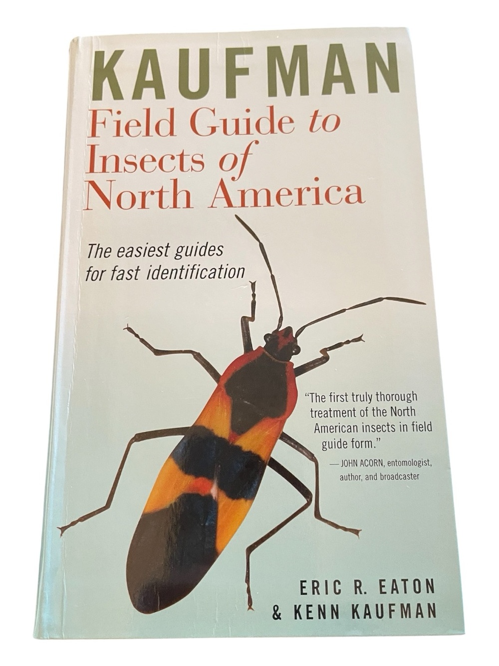 Kaufmann Field Guide to Insects of North America Hillstar Edition 2007